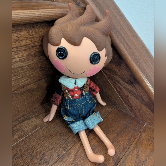 Retired Lalaloopsy Doll Boy Forest Evergreen lumberjack 2011 - Picture 1 of 9